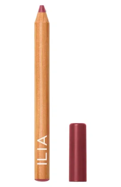 Ilia Lip Sketch Hydrating Lipstick + Lip Liner Crayon Rhyme 0.08 oz / 2.3 G