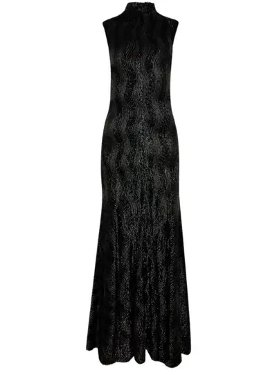 Ilta Leonie Maxi Dress In Schwarz