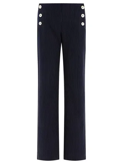 Ines De La Fressange Gabriel Trousers Blue