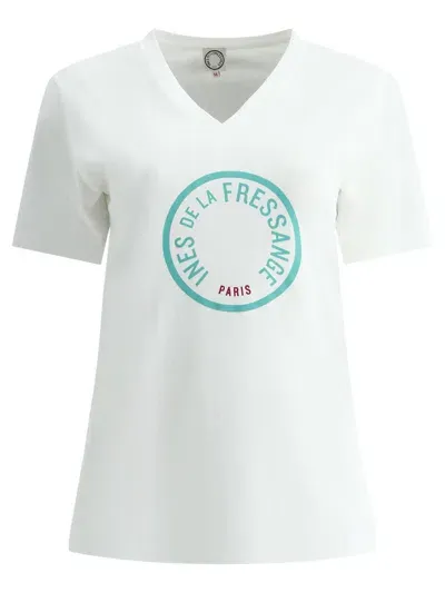 Ines De La Fressange Pia T-shirts In White