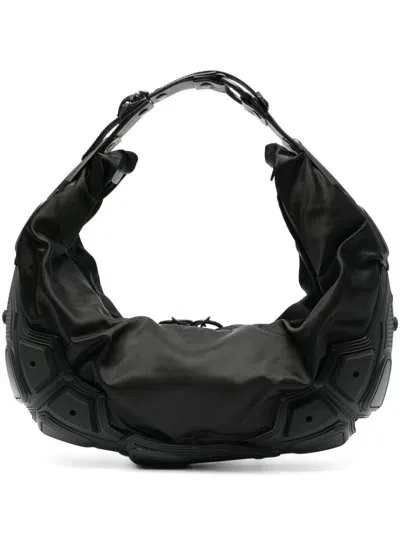 Innerraum Contrast-panel Shoulder Bag In Black