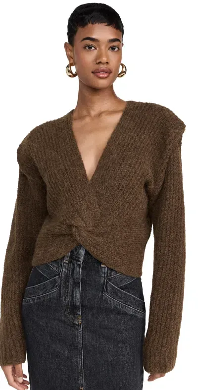 Iro Ferisse Sweater Brown Camel