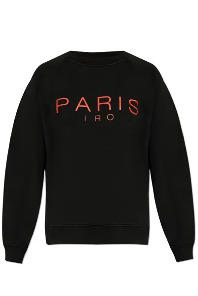 Iro Odie Logo Detailed Sweatshirt In Black