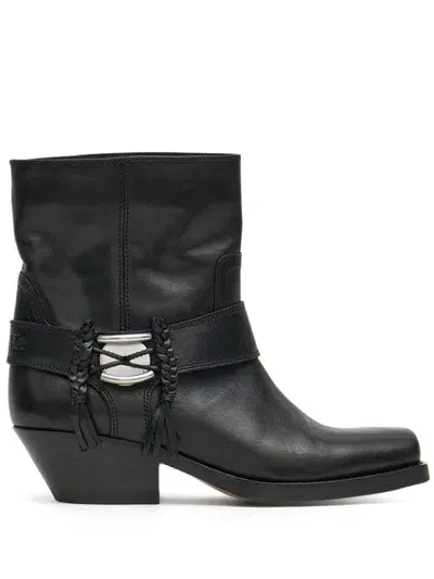 Isabel Marant Akson Gaucho Stiefel 40mm In Black