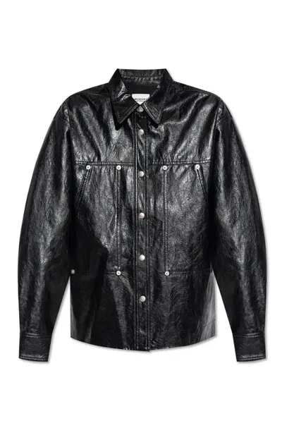 Isabel Marant Abelia Button-up Shirt In Black