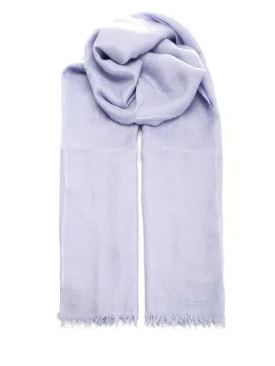 Isabel Marant Alette Scarf In Light Blue