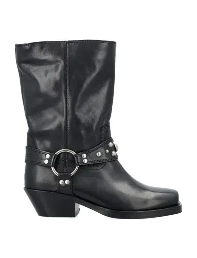 Isabel Marant Antya Buckle Boot In Black