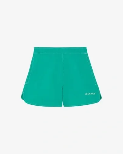 Isabel Marant Bade-shorts Vicente In Green