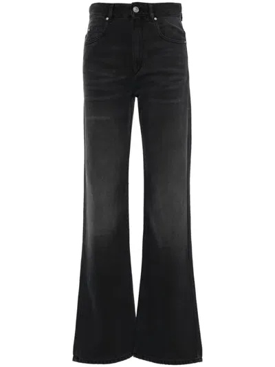 Isabel Marant Belvira Flared Jeans In Black