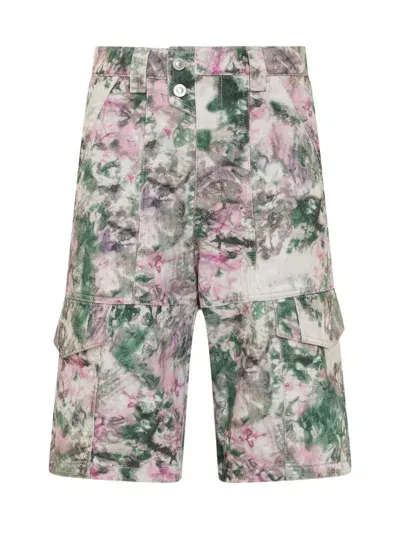 Isabel Marant Jemuel Graphic Printed Shorts In Multi