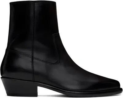 Isabel Marant Black Delix Boots In 01bk