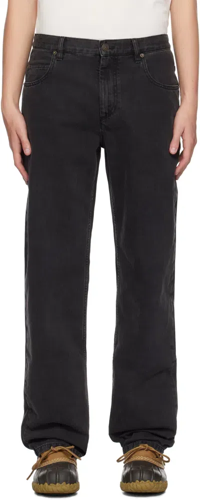 Isabel Marant Black Juro Jeans In 02fk