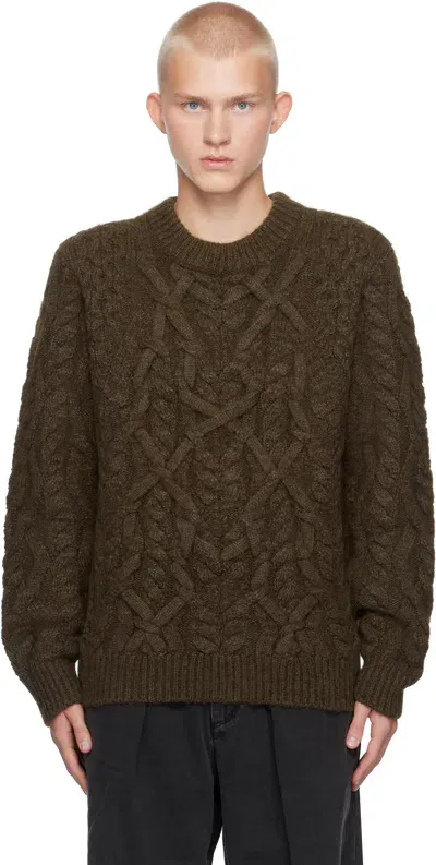 Isabel Marant Brown Pio Sweater In 50bz