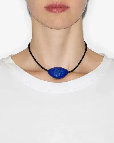 Isabel Marant Choker On The Rocks In Blue