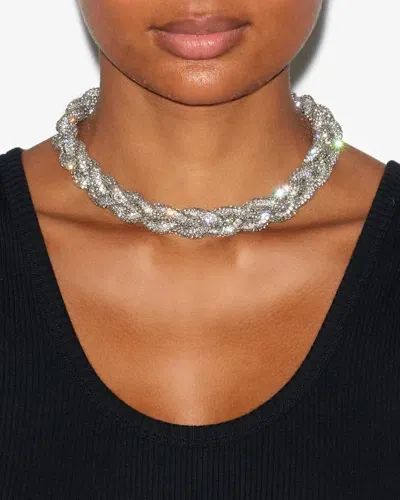 Isabel Marant Choker Yua In Metallic