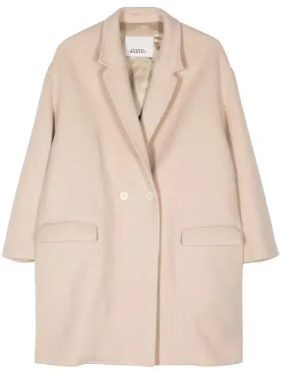 Isabel Marant Coats In Beige