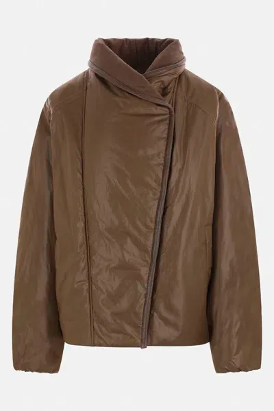 Isabel Marant Padded Coat In Brown