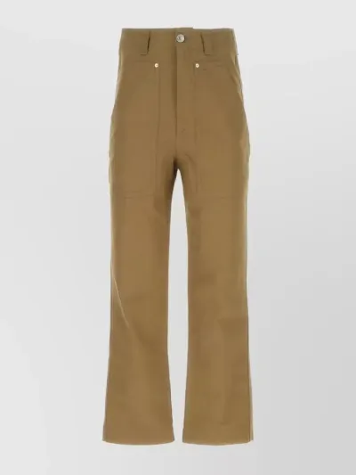 Isabel Marant Pantalone-40 Nd  Male In Green