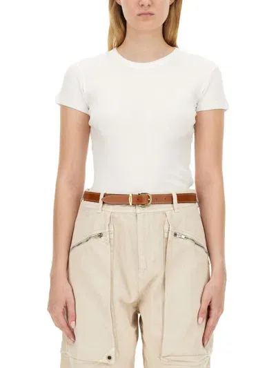 Isabel Marant Cotton T-shirt In White