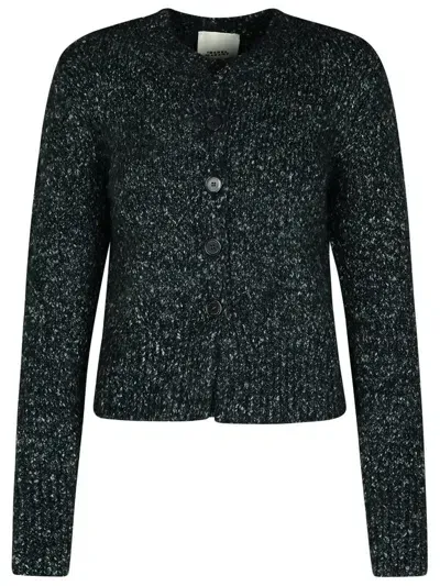 Isabel Marant Crewneck Button In Black