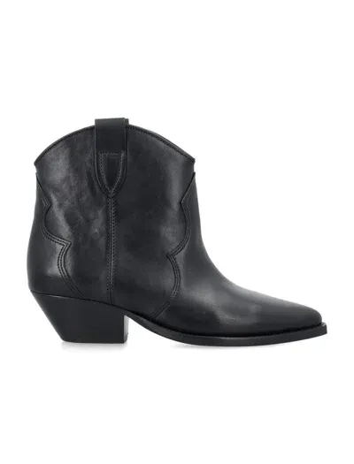 Isabel Marant Dewina Lather In Black