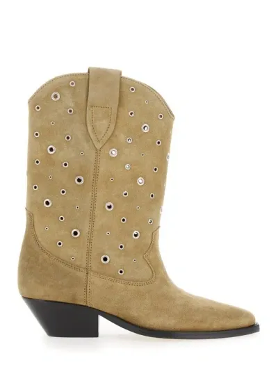 Isabel Marant Duerto 40mm Boots In Brown