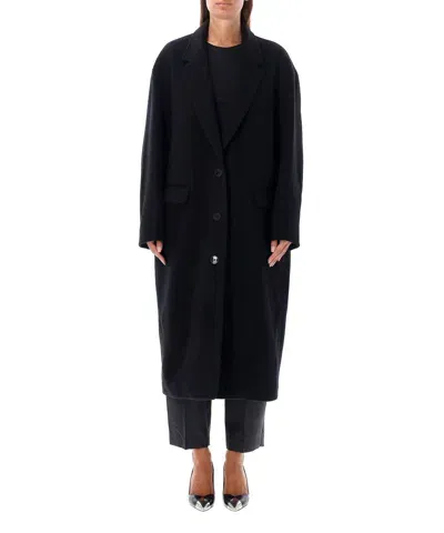 Isabel Marant Efezia Coat In Black