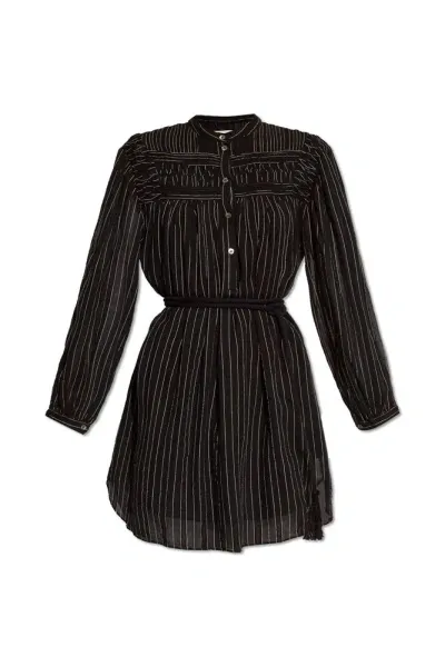 Isabel Marant Étoile Leozi Striped Mini Dress In Multi