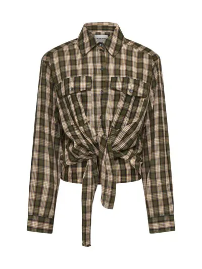 Isabel Marant Étoile Marant Etoile Shirts In Khaki/ochre