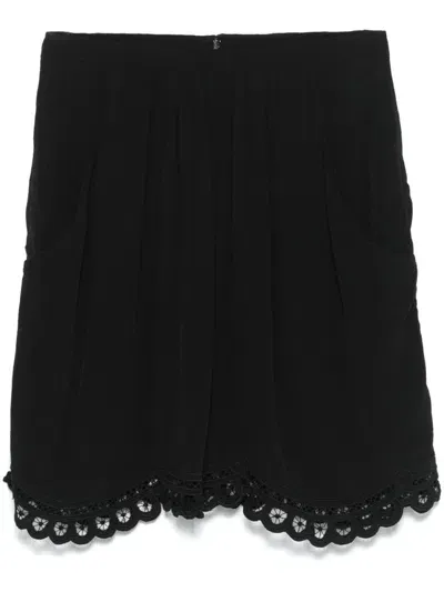 Isabel Marant Francesca Mini Skirt In Black