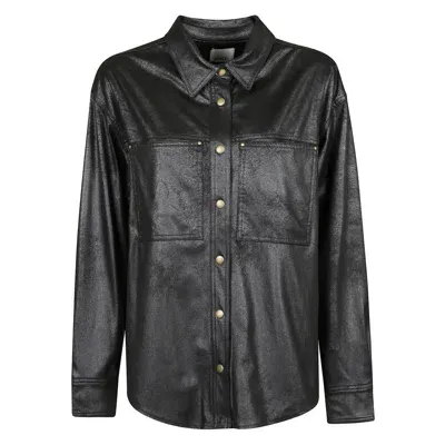 Isabel Marant Gabiela Button Detailed Shirt In Black