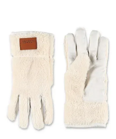 Isabel Marant Gloves In Beige