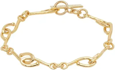 Isabel Marant Gold Sachi Bracelet In 12do Dore