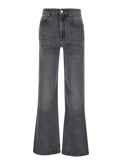 Isabel Marant Grey Five-pocket Jeans