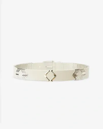 Isabel Marant Tehora Belt In Neutral