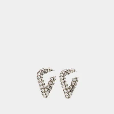 Isabel Marant Gz Earrings In Silver