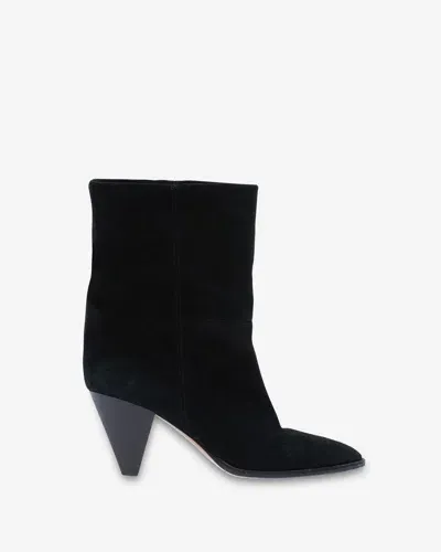 Isabel Marant Rouxy Boot In Black