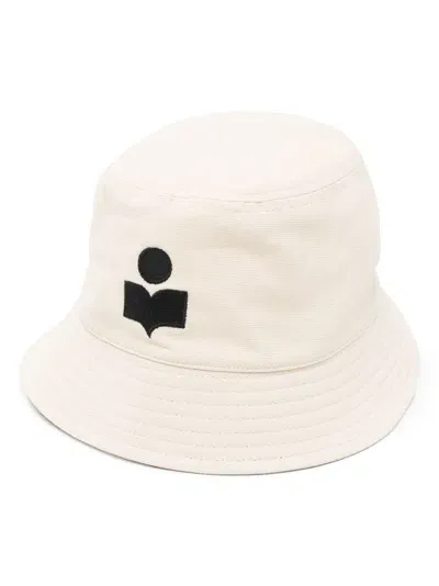 Isabel Marant Haley Bucket Hat In White