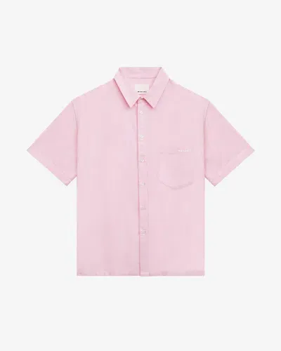 Isabel Marant Iggy Shirt In Light Pink