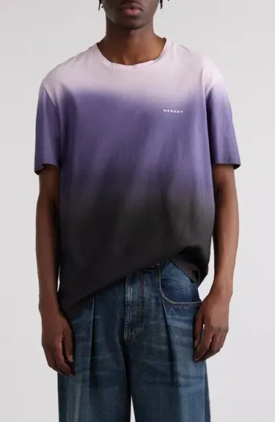 Isabel Marant Honore T-shirt In Purple