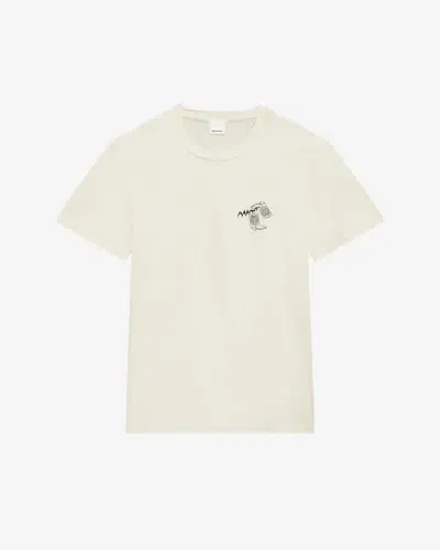 Isabel Marant Honore T-shirt In Beige