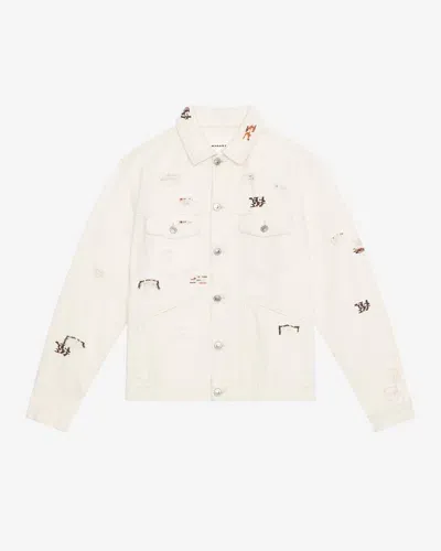 Isabel Marant Jacke Jango In White