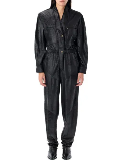 Isabel Marant Junna Jumpsuit In Black