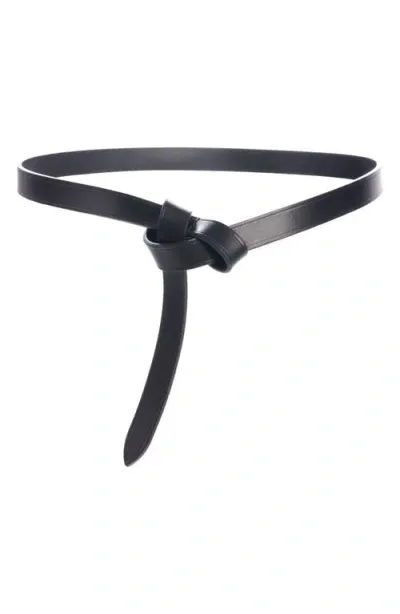 Isabel Marant Kirka Leather Belt In Black