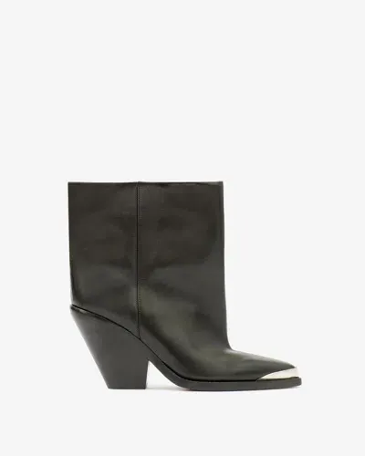 Isabel Marant Ladel Halbstiefel In Schwarz