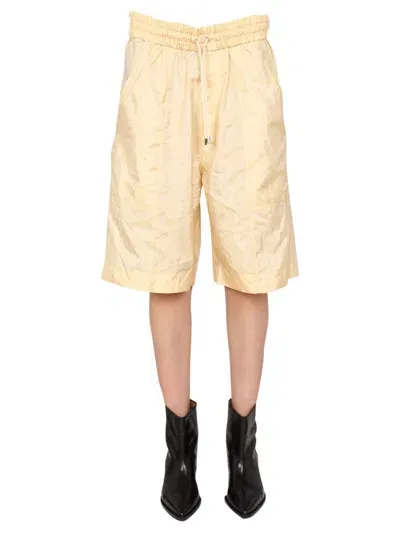 Isabel Marant "laiora" Bermuda Shorts In Beige