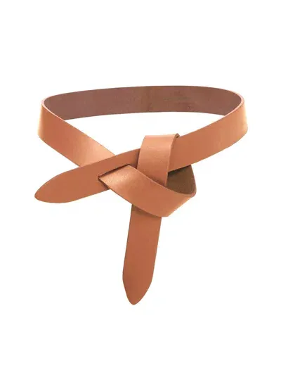 Isabel Marant "lecce" Belt In Brown