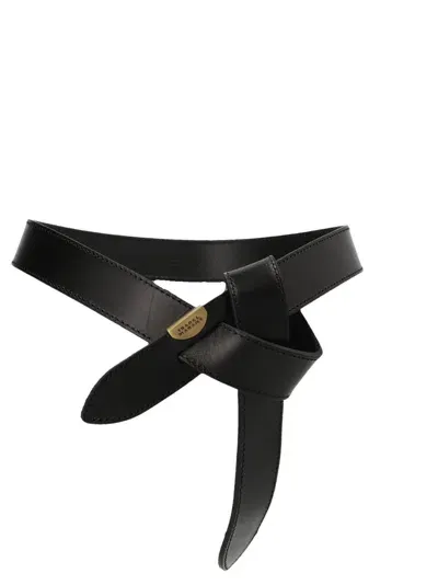 Isabel Marant Lecce Belt In Nero