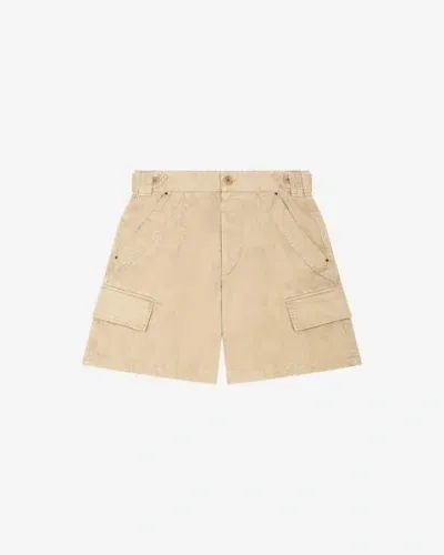 Isabel Marant Lisette Shorts In Beige