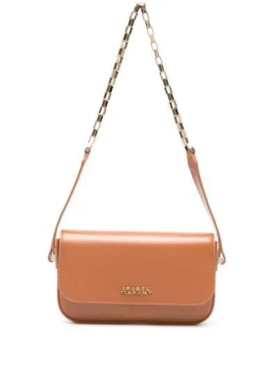 Isabel Marant Lizza Shoulder Bag In Neutrals